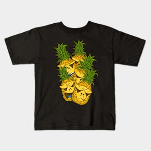 Pineapple doodle Kids T-Shirt